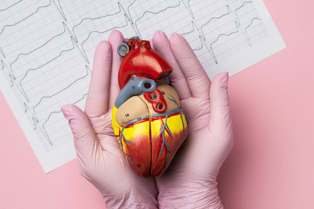 blockage of coronary arteries