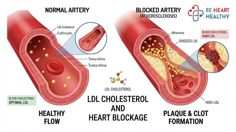 LDL cholesterol level
